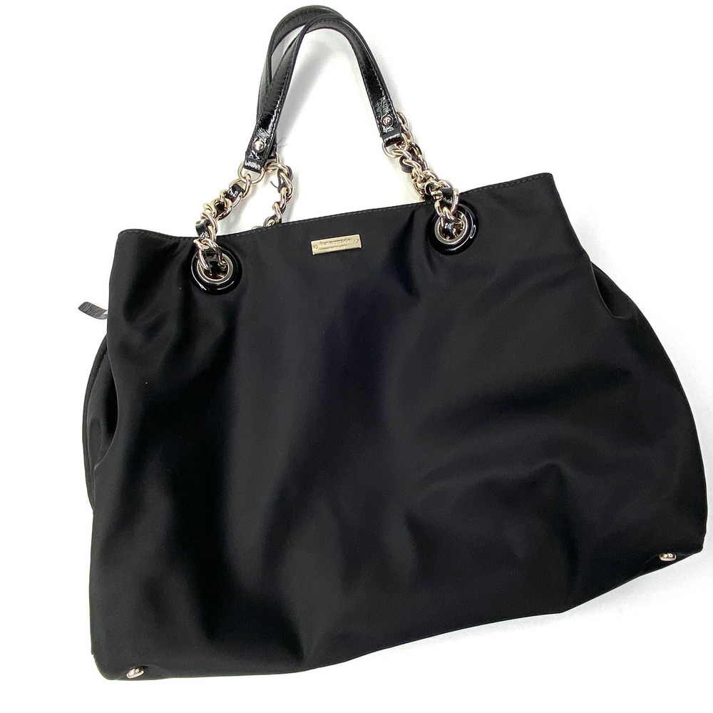 Kate Spade | Nylon Black Tote Bag Stroller Straps